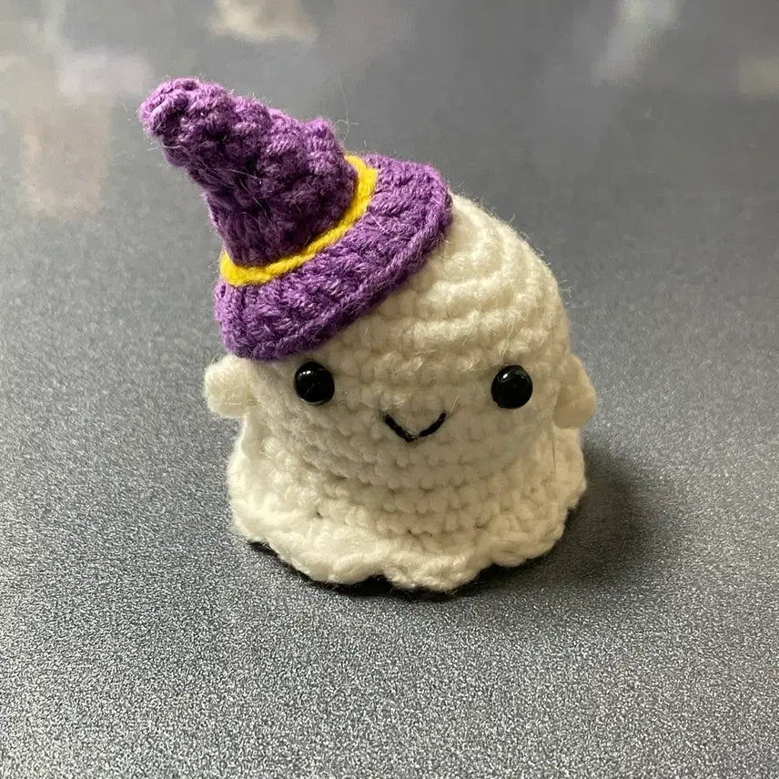 [BUNJANG] Halloween Ghost Knit Doll / 할로윈 유령 뜨개 인형