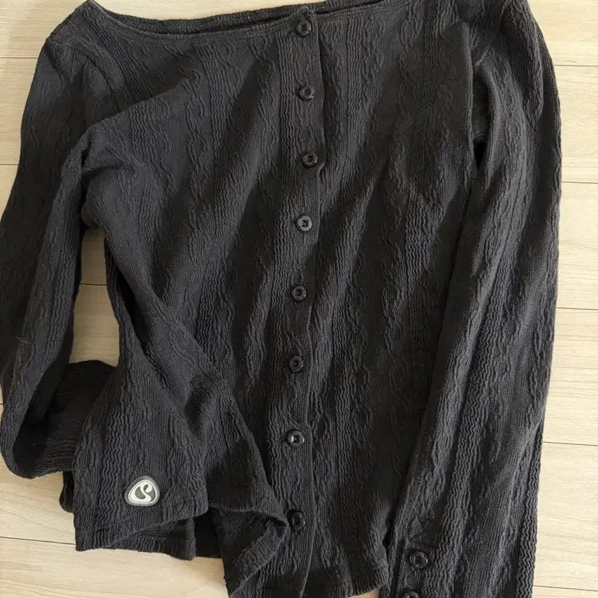 [BUNJANG] KOSEIO Two-Way Long Sleeve Charcoal / 코이세이오 투웨이 롱슬리브 차콜
