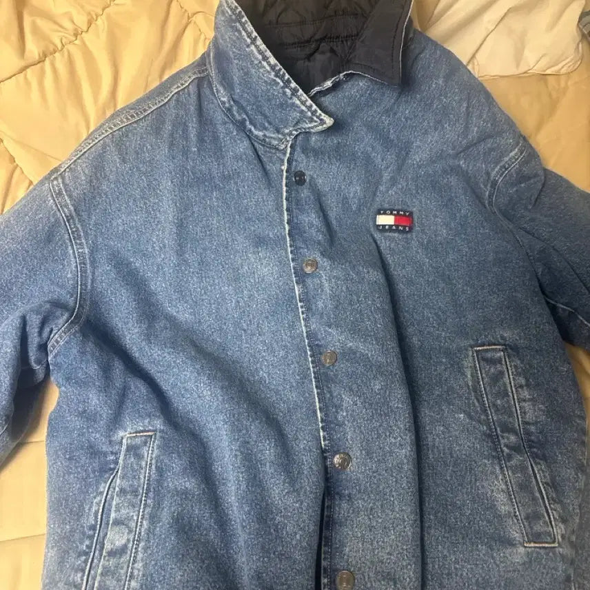 [BUNJANG] Tommy Jeans Reversible Denim Jacket / 타미진스 청자켓