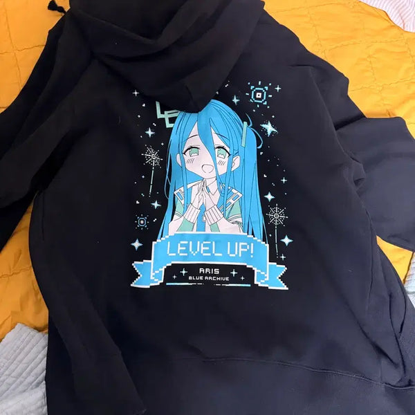[BUNJANG] Blue Archive Aris Hoodie L Size / 블루아카이브 공식 아리스 후드집업