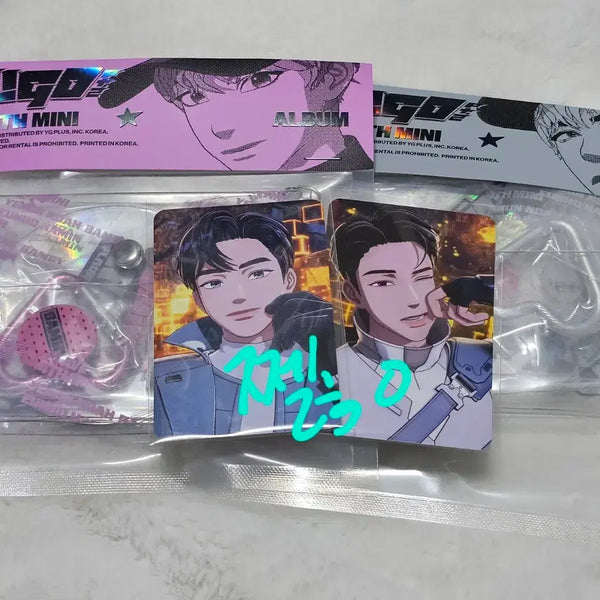 [BUNJANG] P.LAYBACK Calligo 2 Withmuu YeJun & HaMin Bundle Set POB (Album Photo Card) / 플레이브 칼리고2 위드뮤 예준&하민 미공포 일괄(앨포)