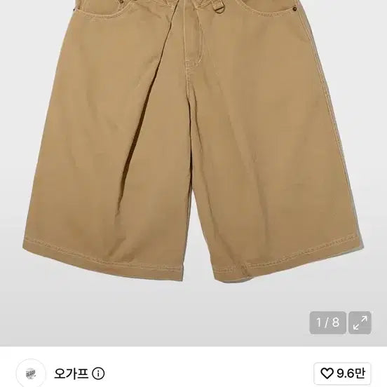[BUNJANG] Og Saf Bermuda Shorts / 오가프 버뮤다