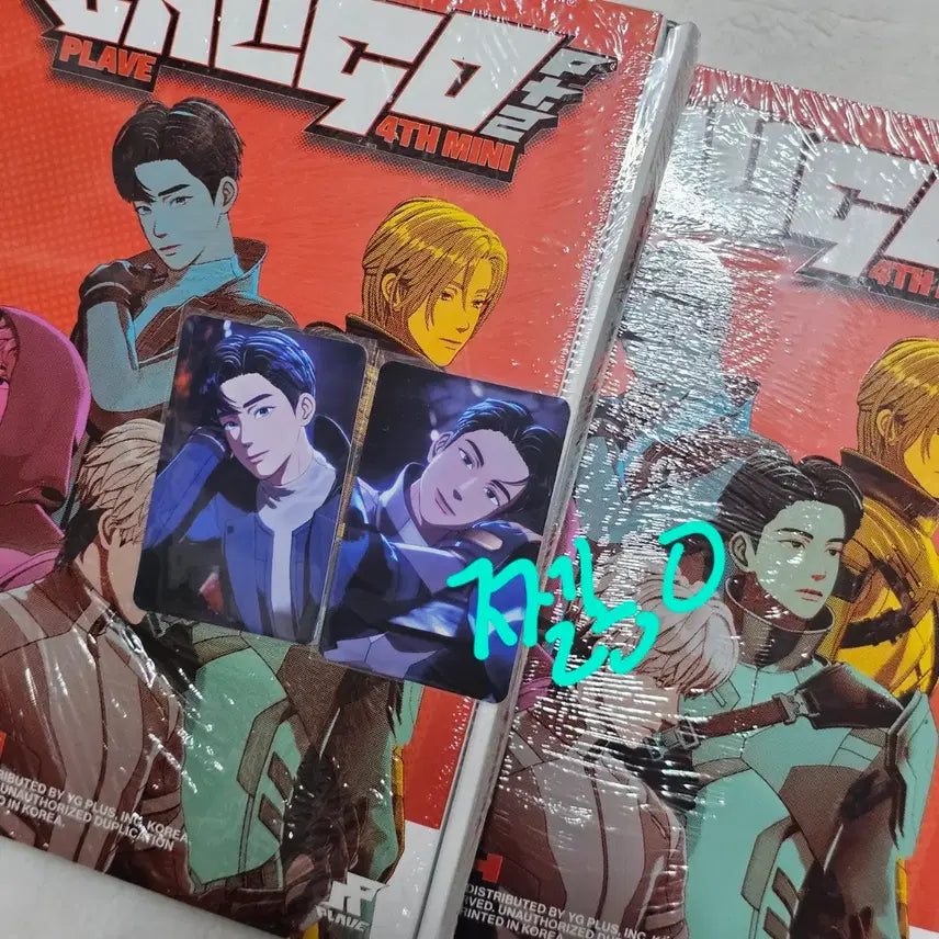[BUNJANG] PLAVE Caligo 2 KKYEJUN&HAMIN POB (Album Card) / 플레이브 칼리고2 큐큐 예준&하민 미공포(앨포)