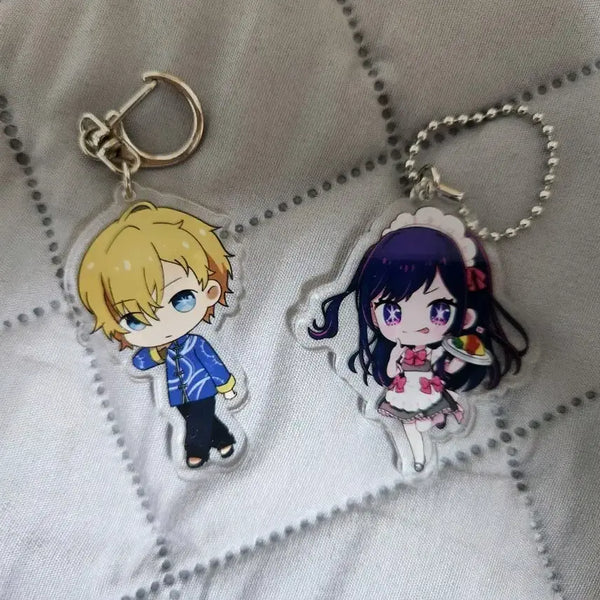 [BUNJANG] Oshi no Ko Aqua Acrylic Keychain Bundle / 최애의 아이 아쿠아 아이 아크릴 키링 일괄 판매