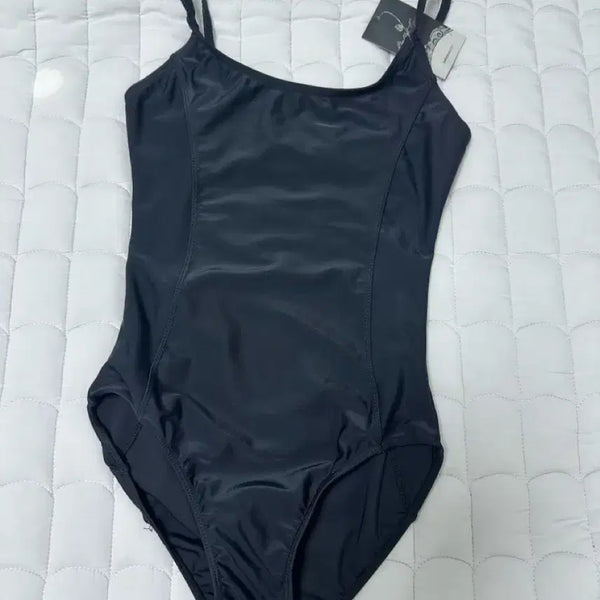 [BUNJANG] Balletrosa Basic Strap Entrance Exam Leotard Black / 발레로사 기본 끈 입시 레오타드 검정