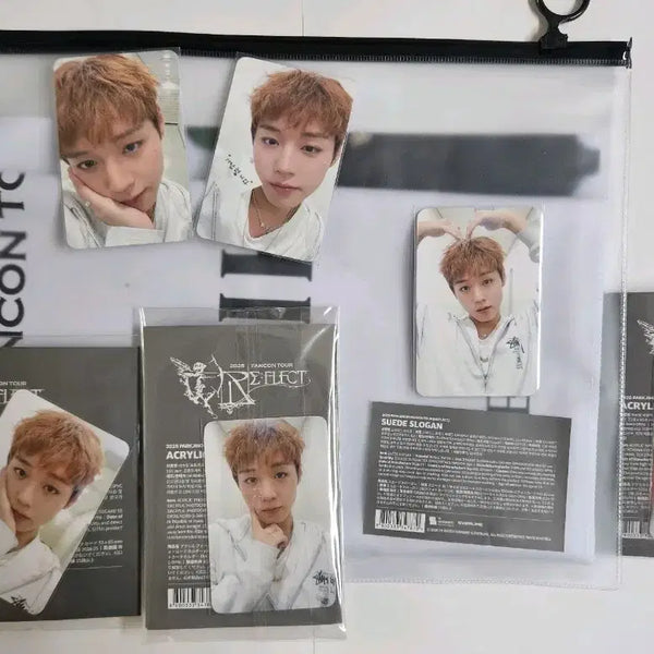[BUNJANG] Park Ji Hoon Fancon MD Bundle Set with Photocards / 박지훈 팬콘MD 슬로건 등 4종 일괄(포카O)+ 특전포카