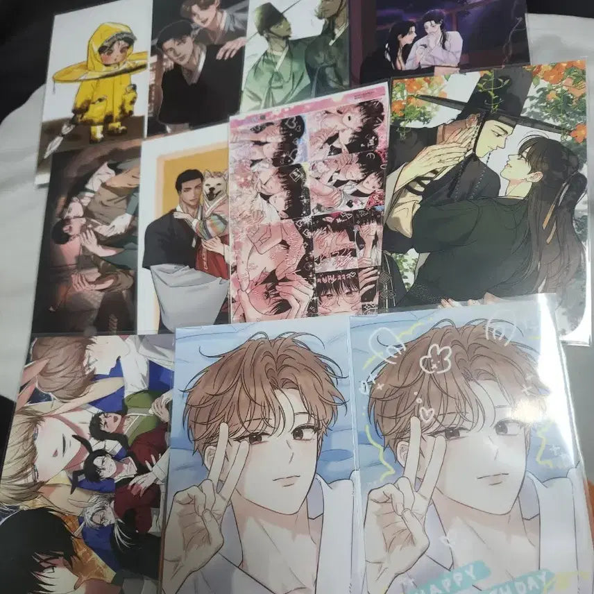 [BUNJANG] Yaseong Book Illustration & 10 Print-Box Photos Bundle / 야화첩  플래시라이트 알파트라우마 외 프박사진  일괄