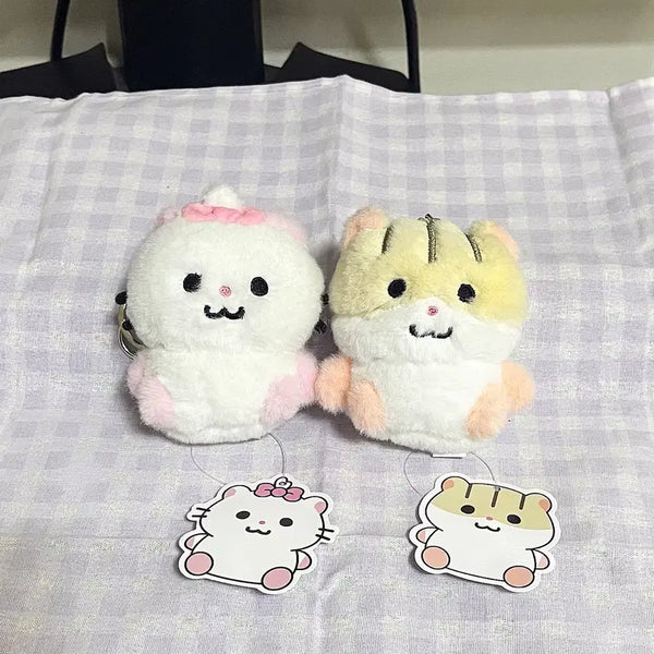 [BUNJANG] Haemrangi Jjoloongi Plush Keychain / 새상품) 햄랑이 쪼롱이 인형키링