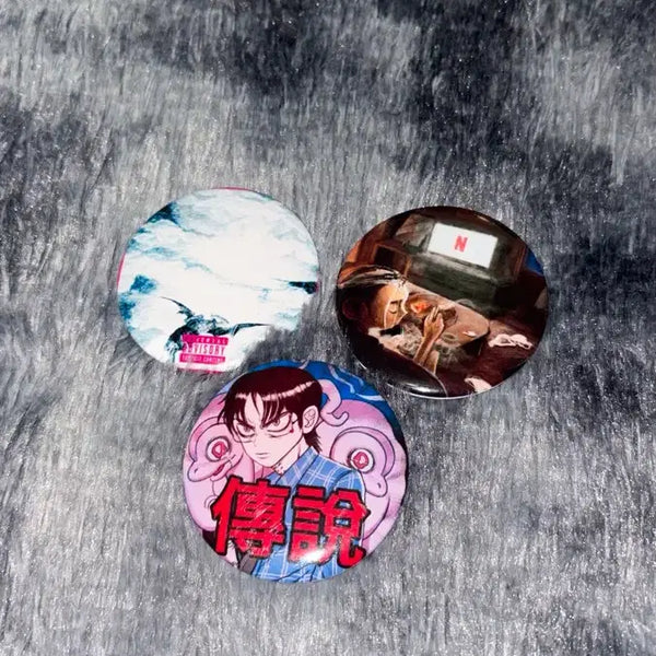 [BUNJANG] Choi Sung Can Badge Set / 최성 캔뱃지 전설 사이코시스뮤