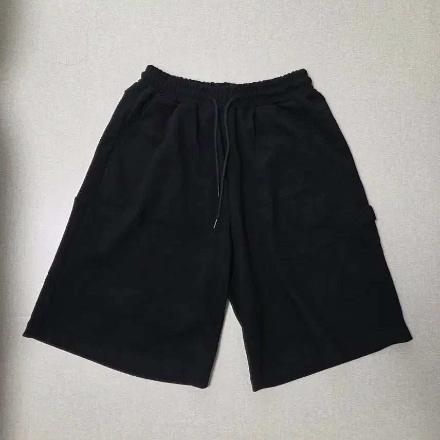 [BUNJANG] Boundary Carpenter Bermuda Sweat Shorts Black (XL) / 바운더리 카펜터 버뮤다 스웨트 반바지 블랙 (XL)