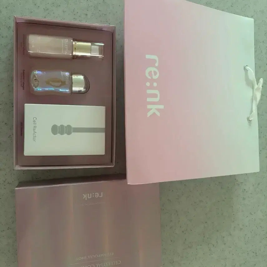 [BUNJANG] Re:NK Celestial Collagen Eye Ampoule Shot Special Set / 리엔케이 셀레스티얼 콜라겐 아이 앰플 샷 기획세트 새상품 풀박스