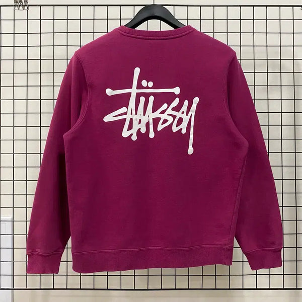 [BUNJANG] Stussy Basic Big Logo Sweatshirt (M) / <M> 스투시 베이직 빅로고 맨투맨