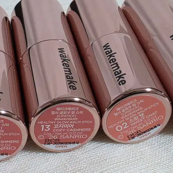 [BUNJANG] WAKEMAKE Healthy Glow Balm Stick (13 Cozy Cashmere / 02 Sweet Chat) / 웨이크메이크 헬시 글로우 밤 스틱 13 코지 캐시미어 / 02 스윗 챗