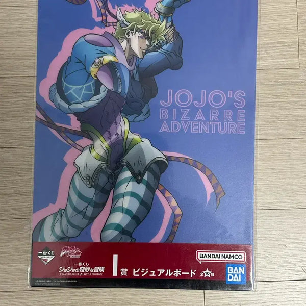 [BUNJANG] JoJo's Bizarre Adventure Ichiban Kuji Prize 'I' A3 Visual Board Clear Poster Caesar Anthonio Zeppeli / 죠죠 제일복권 쿠지 i상 a3 비주얼 보드 클리어 포스터 시저 체펠리