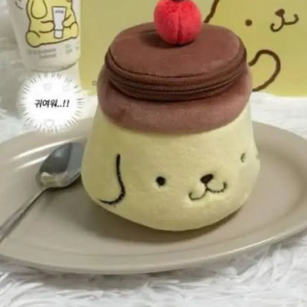 [BUNJANG] Sanrio Pompompurin Pouch (New, Unsealed) / 정품 미개봉 폼폼푸린파우치