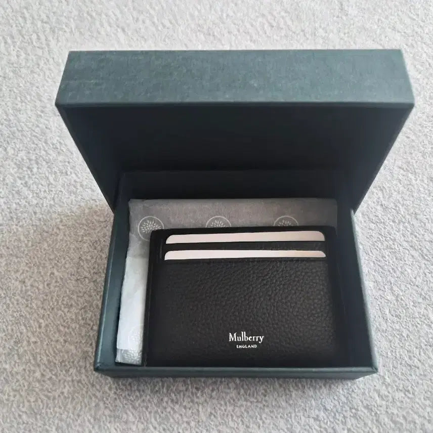 [BUNJANG] Mulberry Card Wallet Black / 멀버리 카드지갑 블랙