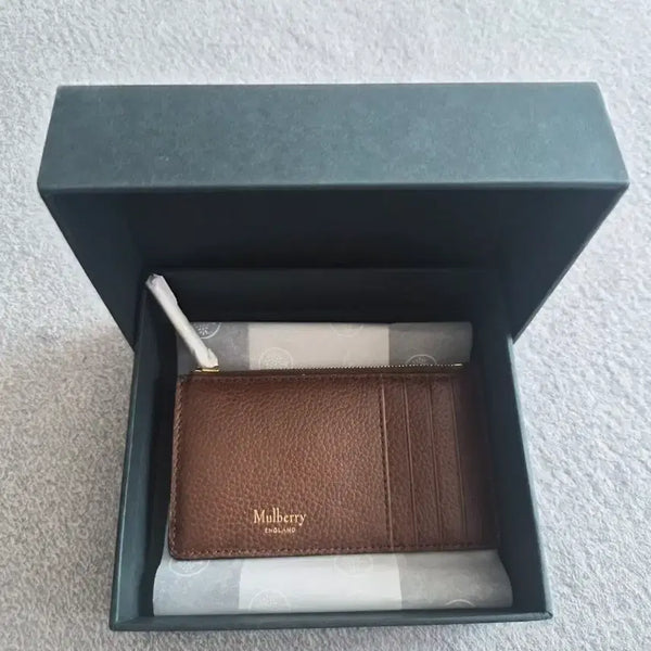 [BUNJANG] Mulberry Card Wallet Brown / 멀버리 카드지갑 브라운