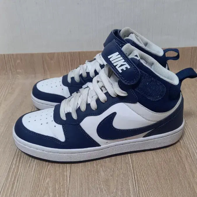 [BUNJANG] Nike Court Borough Mid Navy 235 / 나이키 코트버로우 미드 네이비 235