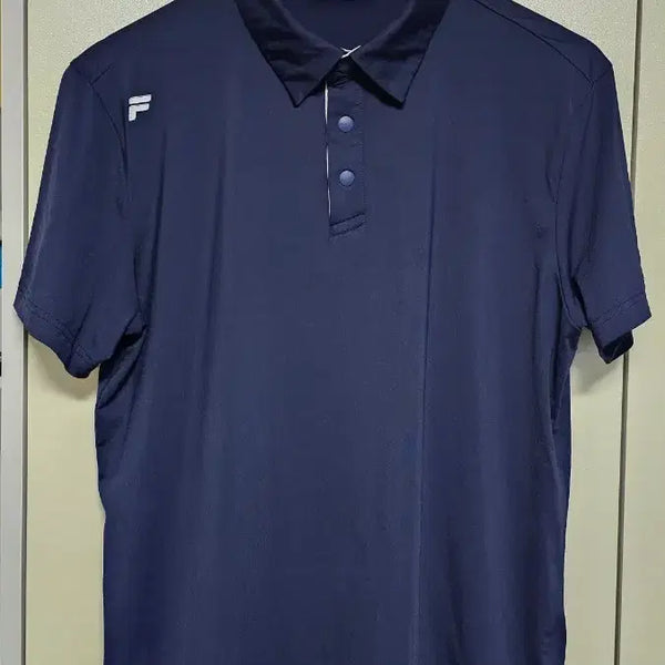 [BUNJANG] Fila Golf Shirt Navy 105 / 휠라 골프 셔츠 네이비 105