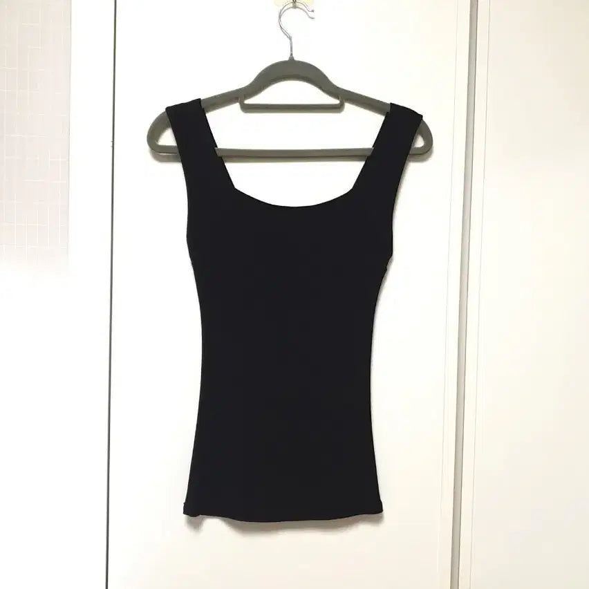 [BUNJANG] Women's Square Neck Camisole (Up to Size 66) / 부유방 잘 가려지는 일자 사각나시(~66반 사이즈)