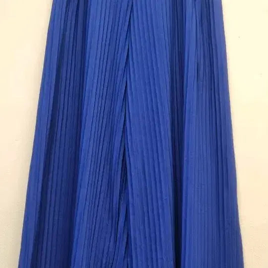 [BUNJANG] COS Cobalt Blue Pleated Wide Pants / COS 코스 코발트 블루 플리츠 와이드 팬츠