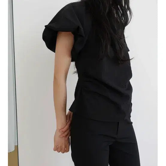 [BUNJANG] Mok Pumpkin Blouse / Mok 모크 펌킨 블라우스 새상품