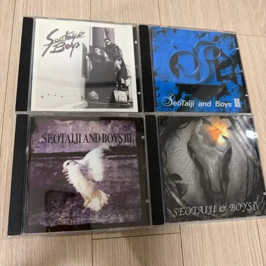 [BUNJANG] Seo Taiji and Boys Official Albums Vol. 1-4 / 서태지와 아이들 정규앨범 1~4집