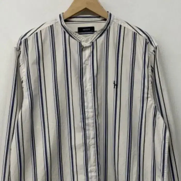 [BUNJANG] HAZZYS Logo Mandarin Collar Shirt Size 110 / HAZZYS 로고 차이나카라 셔츠110 사이즈