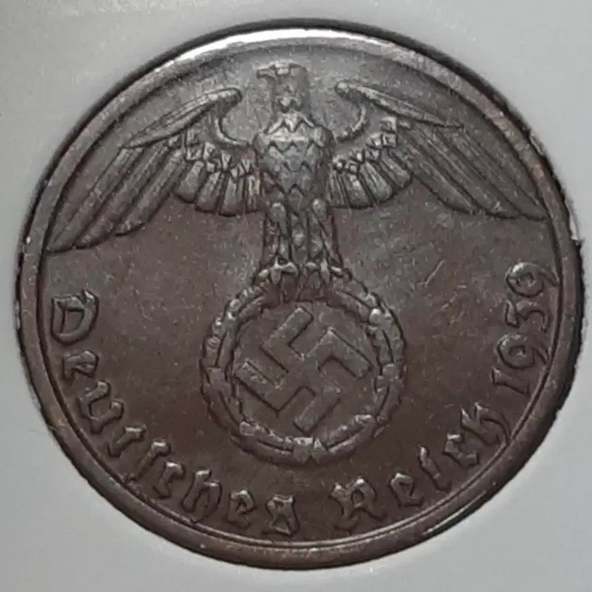 [BUNJANG] Nazi Germany 1939 1 Reichspfennig Coin / 독일 나치 1939년 1페닝.외국주화 주화 화폐 동전