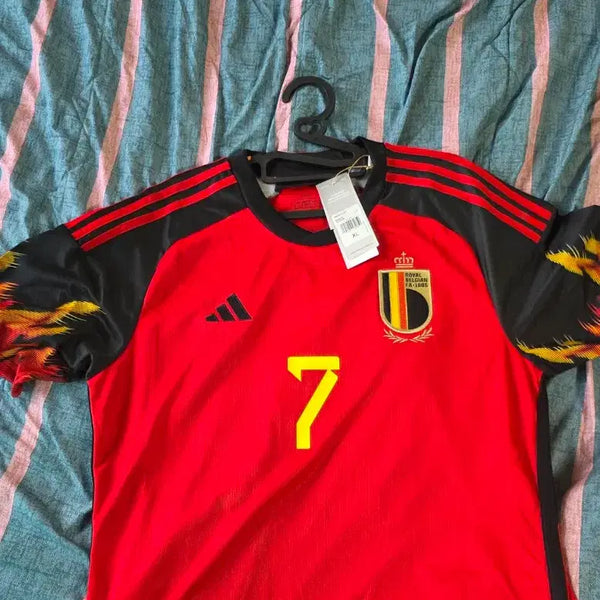 [BUNJANG] Adidas Belgium National Football Team De Bruyne #7 Jersey / 아디다스 벨기에 축구 국가대표팀 유니폼 더브라위너 7번