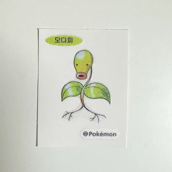 [BUNJANG] Pokemon 30th Anniversary Doduo Ttibu Sticker / 포켓몬 30주년 모다피 띠부씰 스티커