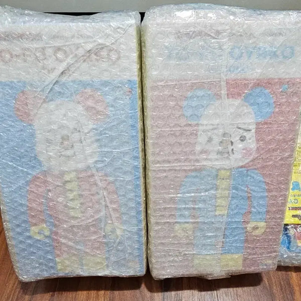[BUNJANG] Tofu Oyako Be@rbrick Set 100% & 400% (4 pieces, Sealed) / 태국 한정 토푸 오야코 100%+400% 베어브릭 세트 총 4개 미개봉