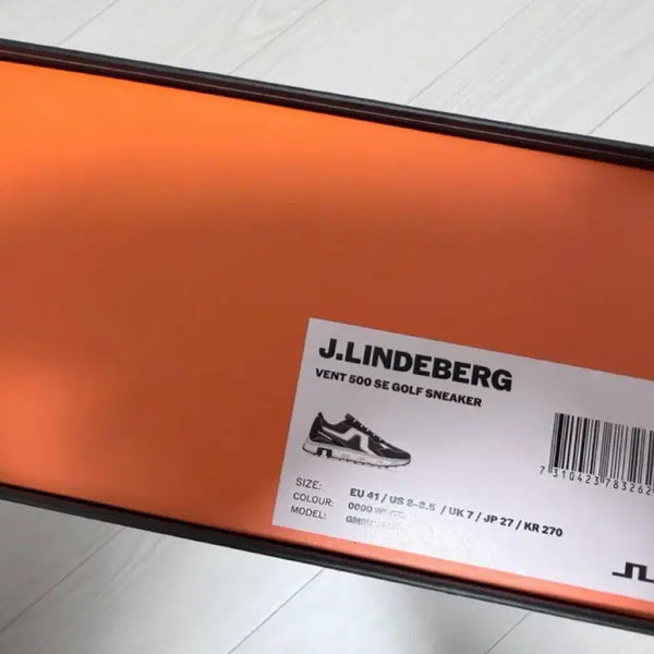 [BUNJANG] J.Lindeberg Vent 500 EU41 Golf Sneakers White / (새상품/정품) 제이린드버그 벤트500 EU41