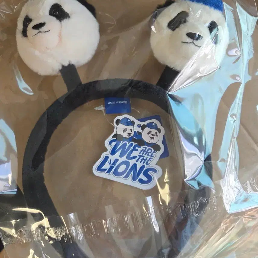 [BUNJANG] Samsung Lions Bao Family Headband / 삼성라이온즈 바오패밀리 머리띠