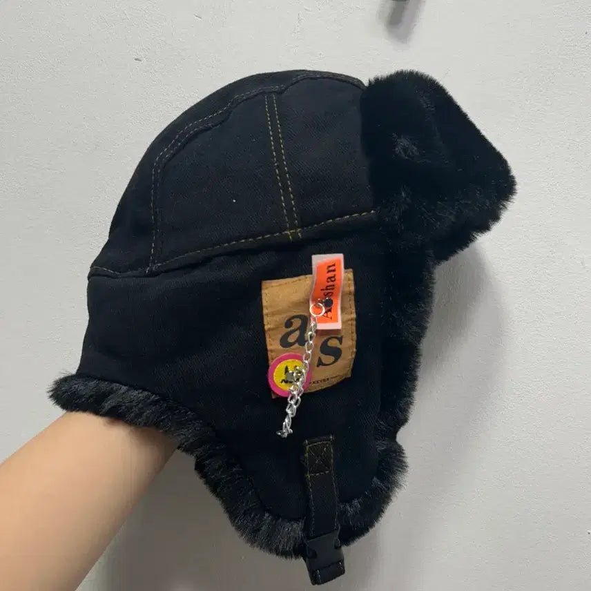 [BUNJANG] Russian Style Plush Winter Earflap Hat / 러시아 모자 플러시 귀마개 겨울 방한모 F
