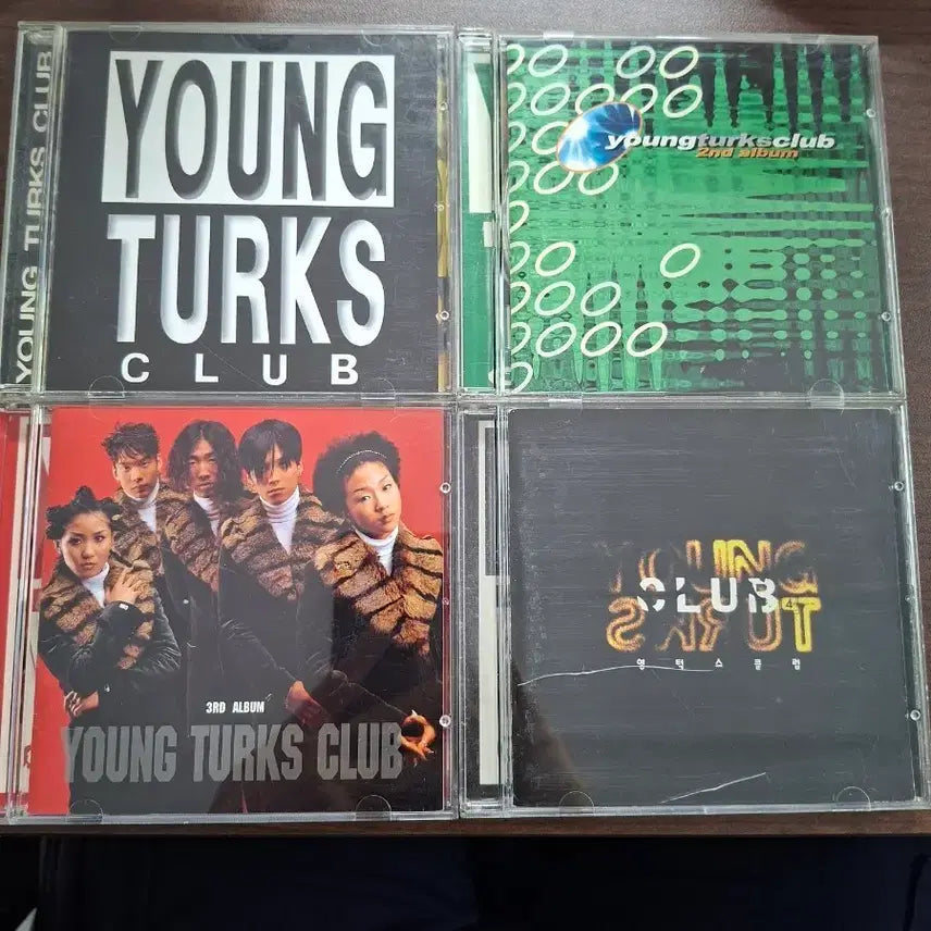 [BUNJANG] Yoo Teok's Club 1st to 4th Album Bundle Set / 영턱스클럽 CD 1집~4집 일괄