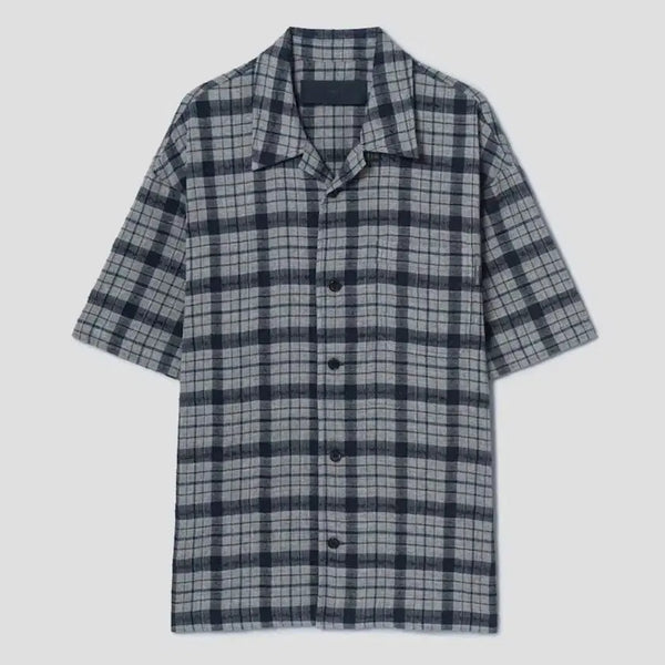 [BUNJANG] Juun.J 26SS Comma Short Sleeve Shirt (Size 44) / 준지 26ss 콤마 숏슬리브 셔츠(44)