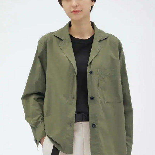 [BUNJANG] Margaret Howell Shirt Jacket Women's Size 1 / MHL 마가렛 호웰 셔츠자켓 여성 1사이즈