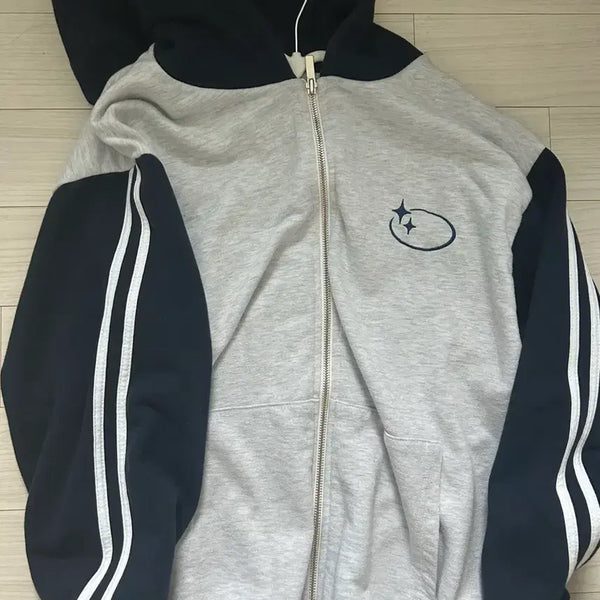 [BUNJANG] Benhit x Crossed Dressy Navy Zip-up Jacket Size 1 / 벤힛X크로스드레슬리 남색 집업 1 사이즈 판매합니다