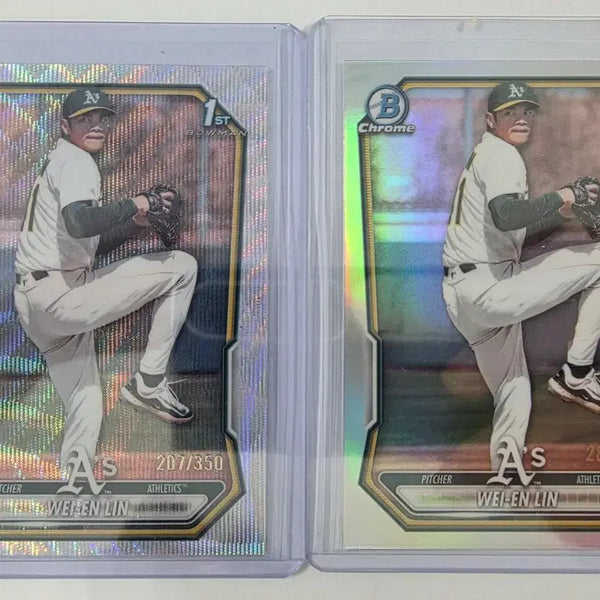 [BUNJANG] 2026 Bowman Baseball Lynn's Way-En 1st Refractors Bundle Set / 2026 바우만 베이스볼 린 웨이엔 (1st 리플렉터 2장 랏)