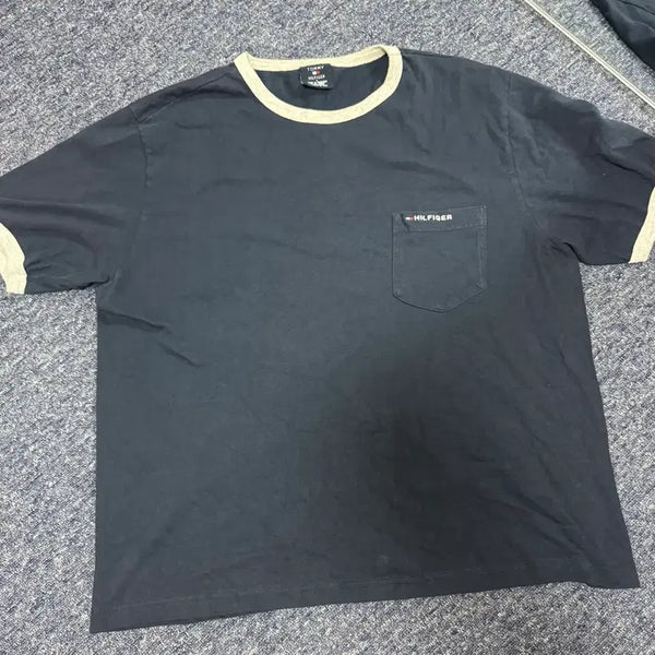 [BUNJANG] Tommy Hilfiger Ringer T-Shirt / 타미힐피거 링거티