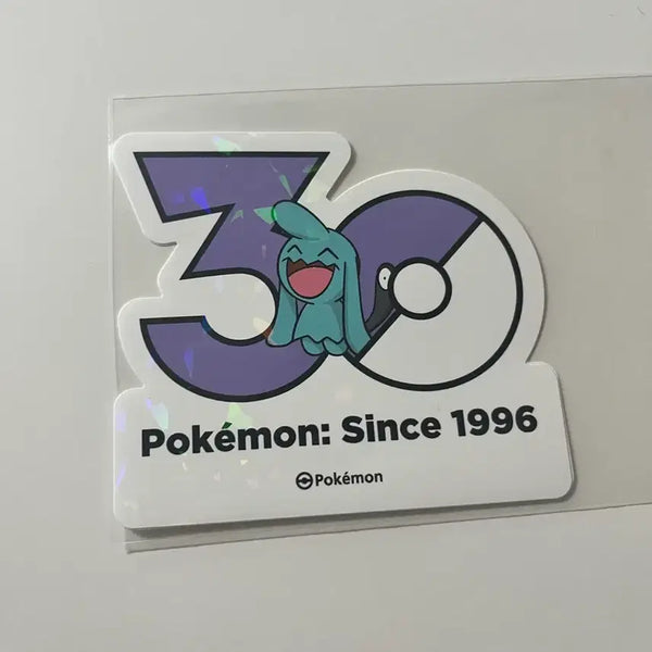 [BUNJANG] Pokemon 30th Anniversary Mazza Sticker / 포켓몬 30주년 스티커 마자