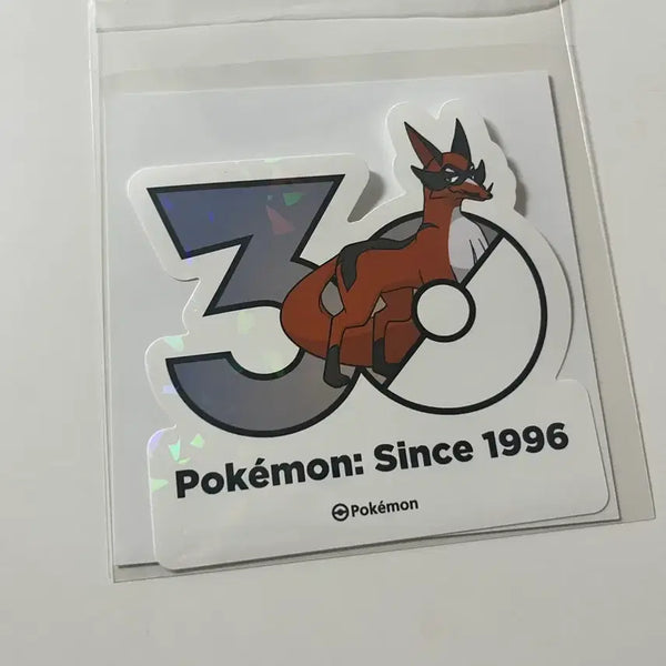 [BUNJANG] Pokemon 30th Anniversary Boxly Sticker / 포켓몬 30주년 스티커 폭슬라이