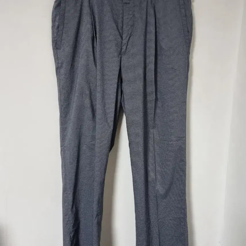 [BUNJANG] Indian Check Pattern Slacks Pants Size 34 / 인디안체크 패턴 슬랙스 바지34