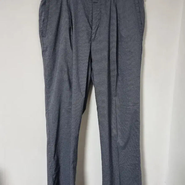 [BUNJANG] Indian Check Pattern Slacks Pants Size 34 / 인디안체크 패턴 슬랙스 바지34