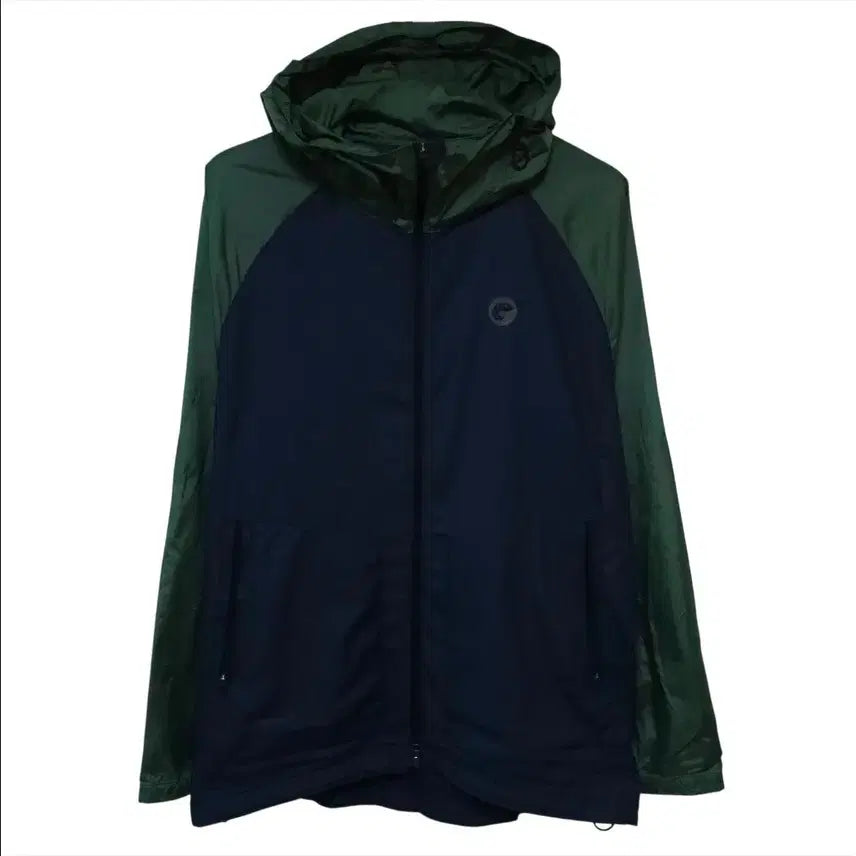 [BUNJANG] NEPA Men's/Women's Lightweight Summer Windbreaker XL Khaki/Navy / 네파 여름용 바람막이 105  XL 트레이닝 아웃도어