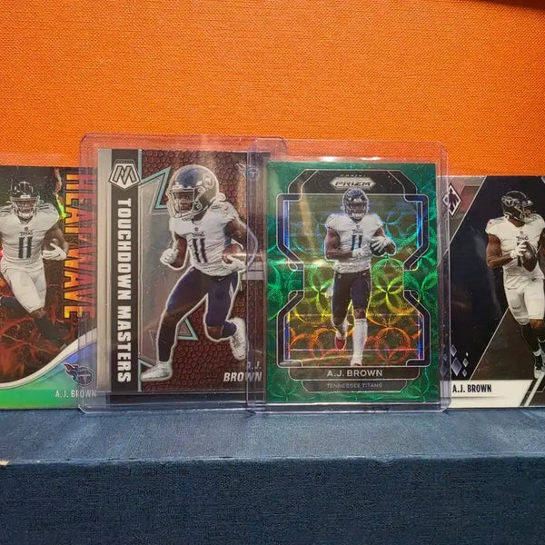 [BUNJANG] AJ Brown 75th Anniversary Limited Edition Trading Card Lot / [4장] A.J. 브라운(AJ Brown) 75한정 포함