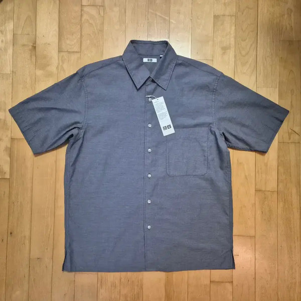 [BUNJANG] Uniqlo U Short Sleeve Shirt M New / 유니클로 U 반팔 셔츠 M 새제품