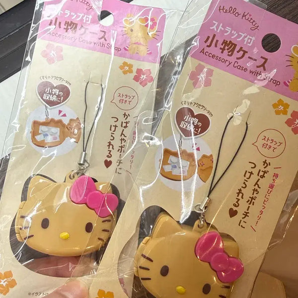 [BUNJANG] Hello Kitty Accessory Case with Strap / 헬로키티 스트랩 포함 액세서리 케이스
