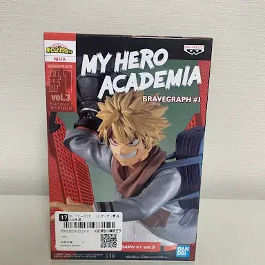 [BUNJANG] Banpresto My Hero Academia Katsuki Bakugo Bravegraph #1 Figure (Sealed) / [미개봉] 나히아 나의히어로아카데미아 바쿠고카츠키 브레이브그래프 피규어